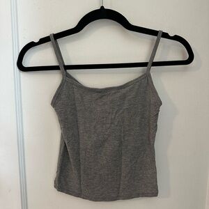 SKIMS Heather Grey Sleep Tank, Size M